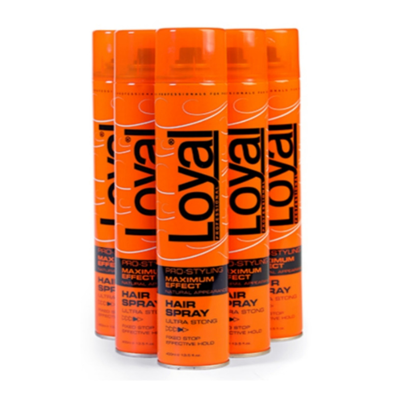 Loyal saç spreyi 400ml turuncu