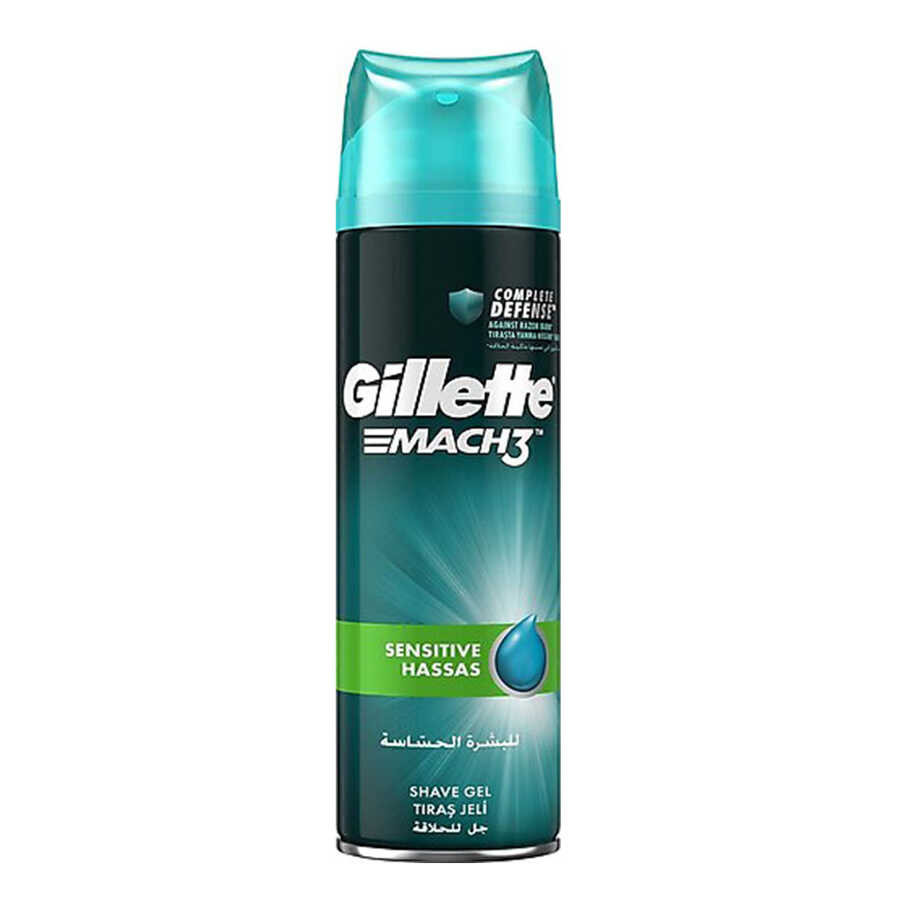 Gillette Traş Jeli Mach 3 Hassas 200 ml