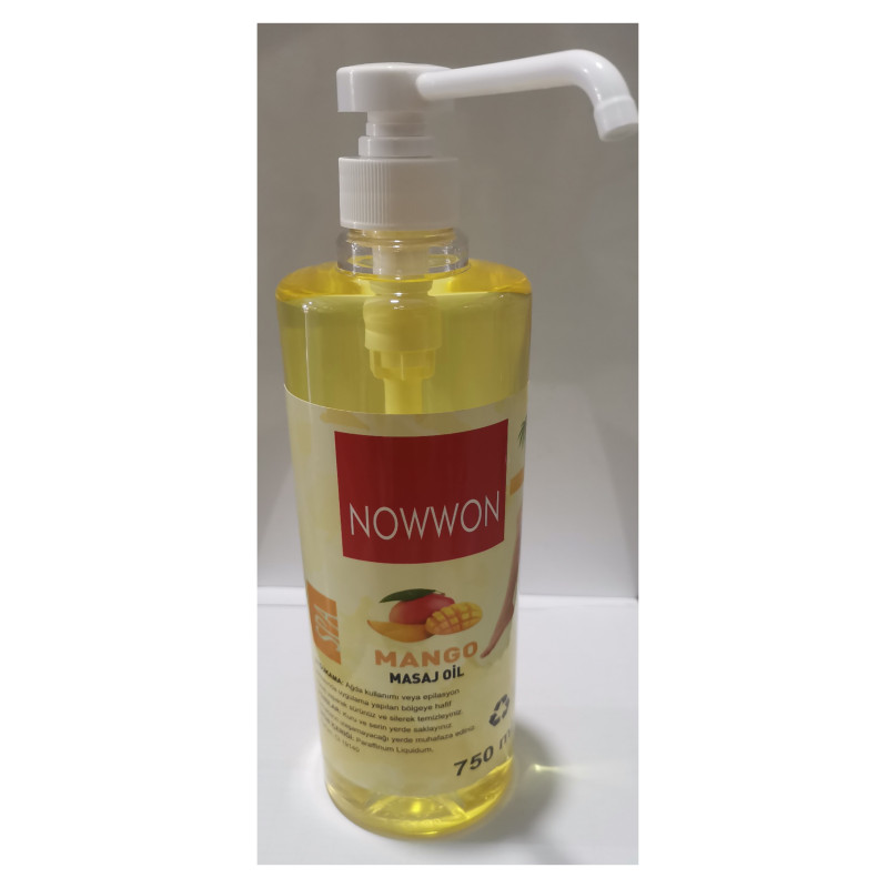 Nowwon ağda ve masaj yağı mango 750ml