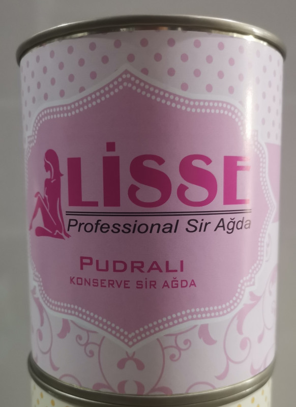 Lisse konserve sir ağda pudralı pembe 800ml
